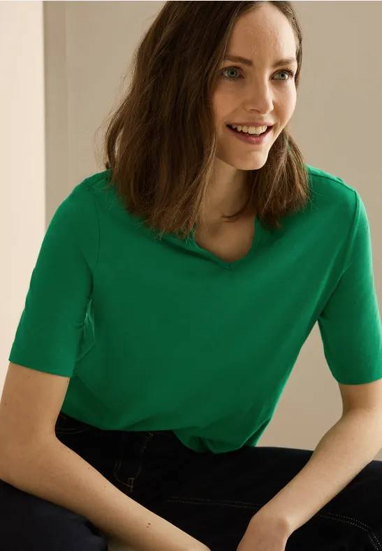 T-Shirt im Tunika-Look | CECIL