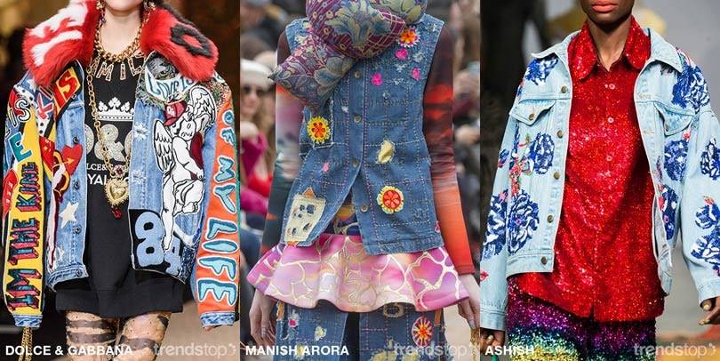 Tendenze donna Fw 18-19 per il denim fast fashion