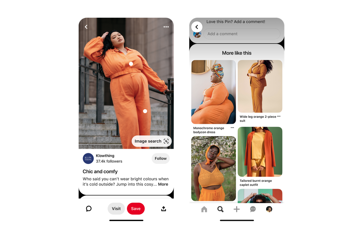 Pinterest body type technology