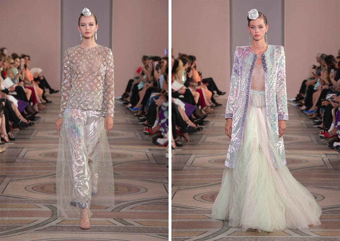 Armani reinterpreta el estilo “folk” durante la Semana de la Alta Costura de París