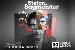 Designer Stefan Sagmeister to give talk at IED Madrid, IED Kunsthal Bilbao