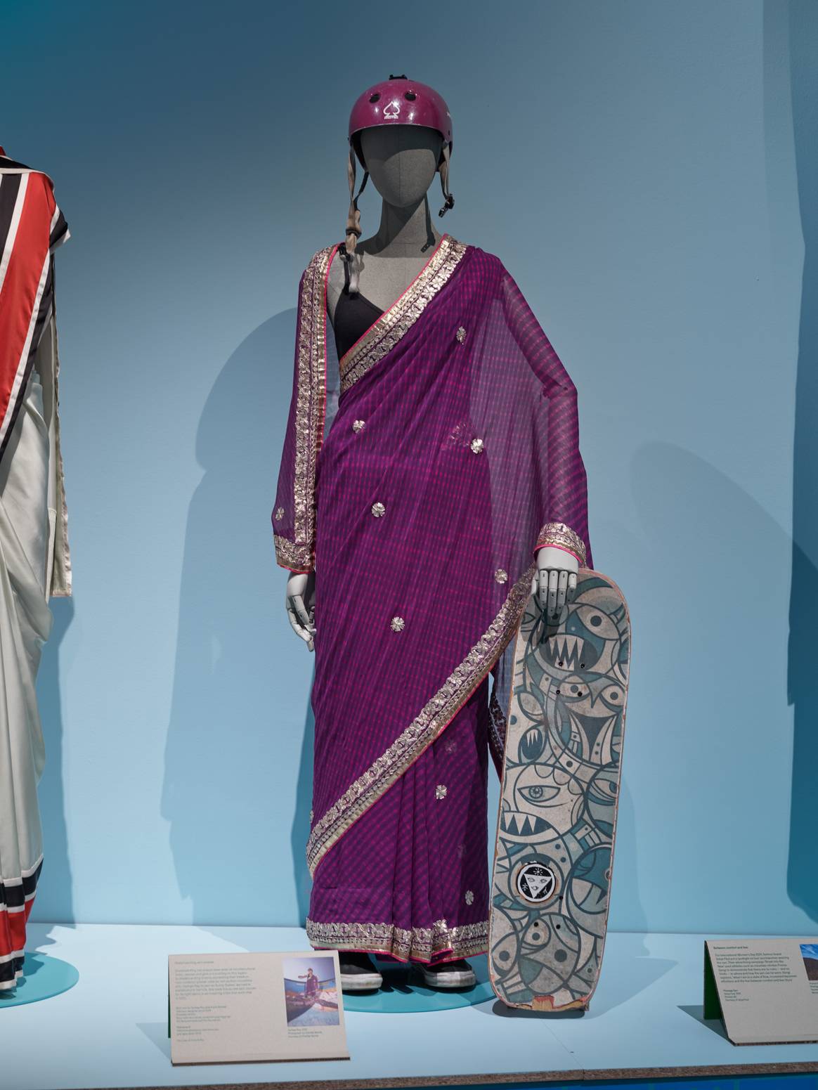 Image: Design Museum by Andy Stagg; The Offbeat Sari exhibition