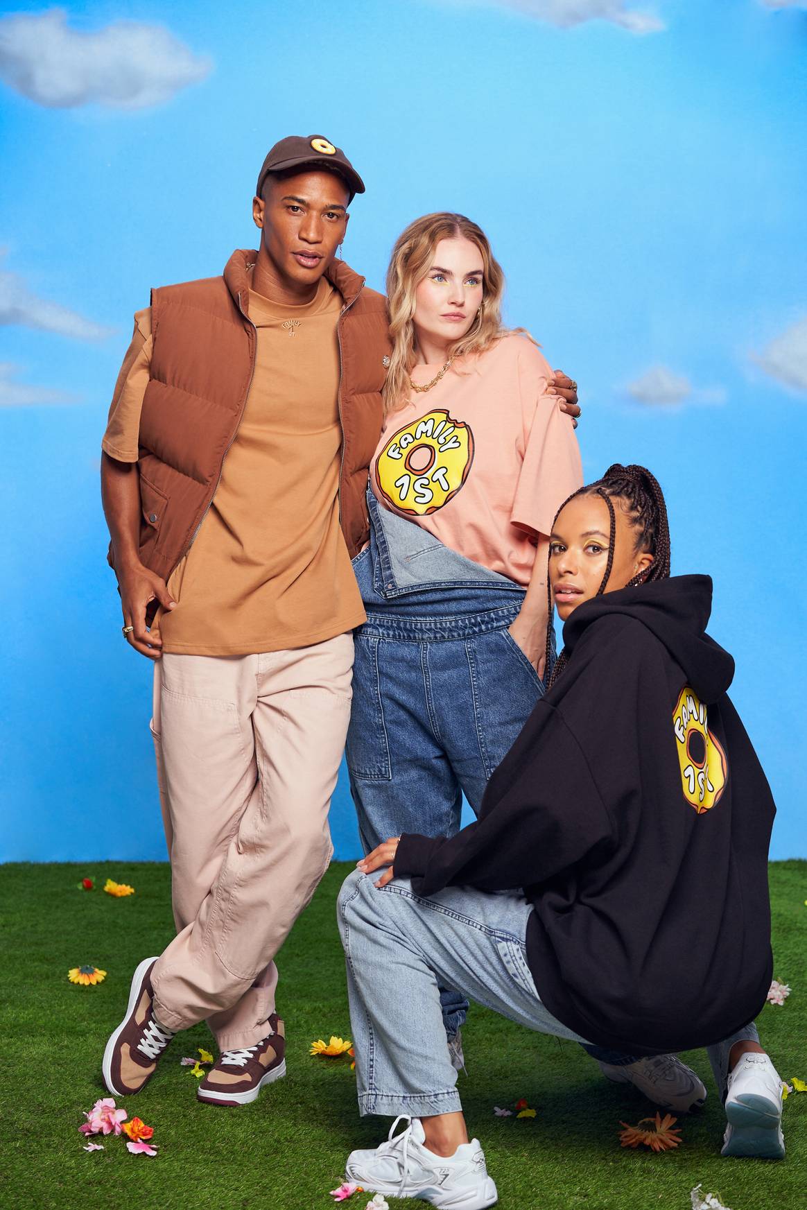 Die „WhyNot x Family 1st Family 4ever“-Kollektion. Foto: About You / WhyNot