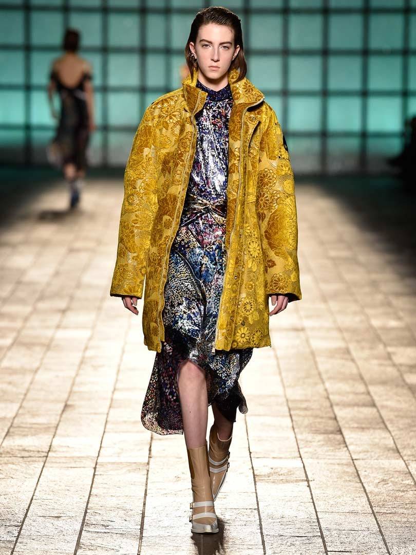 Mary Katrantzou collaborates with Moose Knuckles Canada