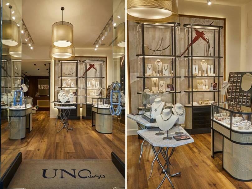 Unode50 : nouveau concept de boutique pour la marque espagnole de bijoux