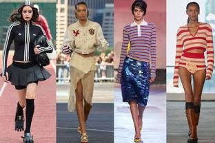 SS25 trend: Een combinatie van sport, streetwear en ready-to-wear