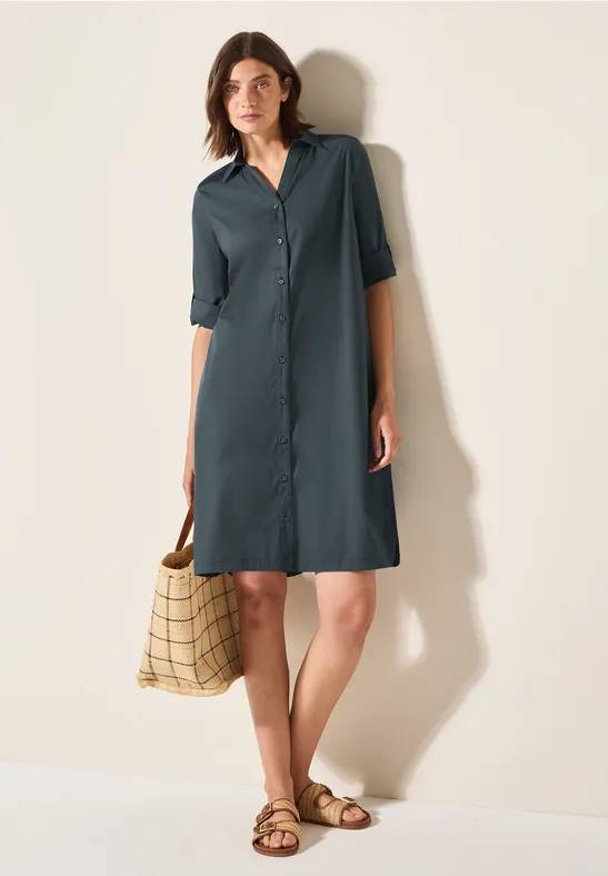 Kleid mit Smok-Detail | CECIL
