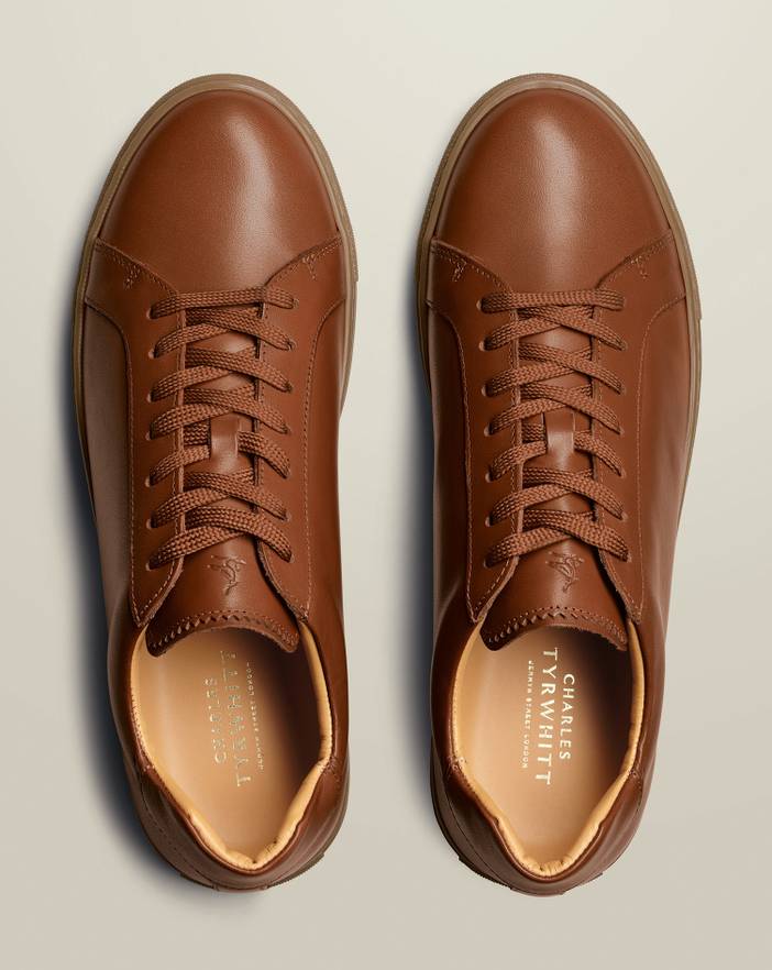 Men's Charles Tyrwhitt Gum Sole Trainers | Charles Tyrwhitt