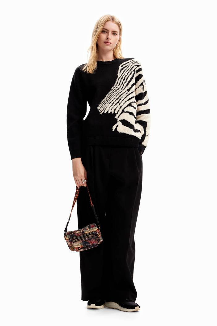 M. Christian Lacroix small tapestry crossbody bag | Desigual