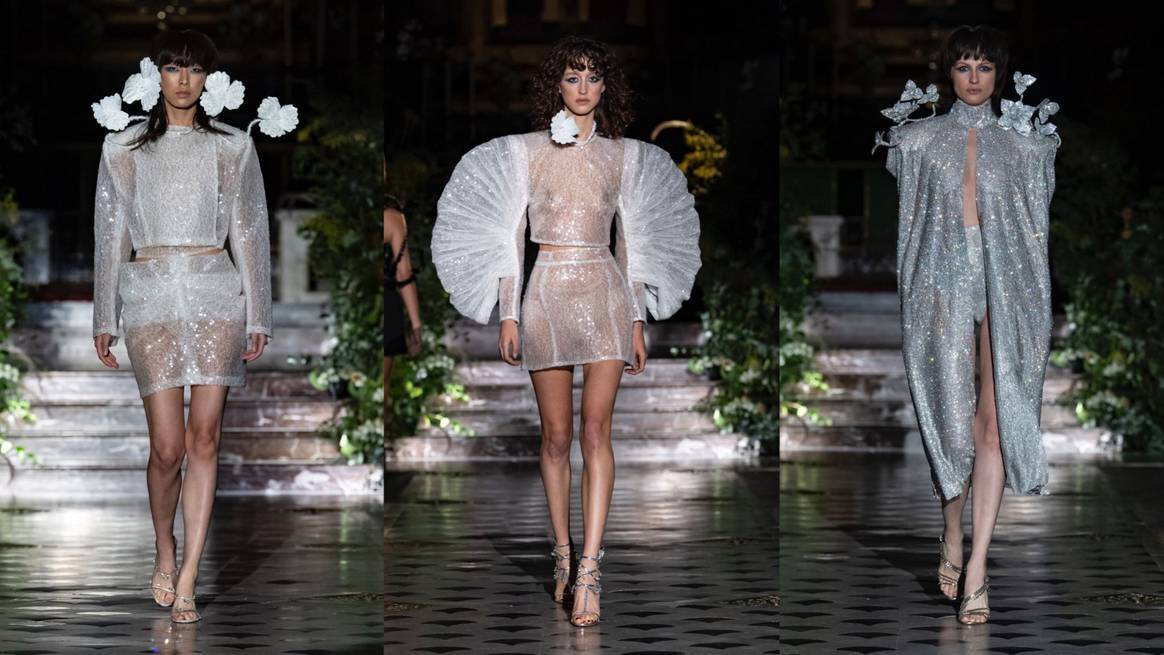 Juana Martín SS23 Couture Show en París. Imágenes por cortesía de la firma
