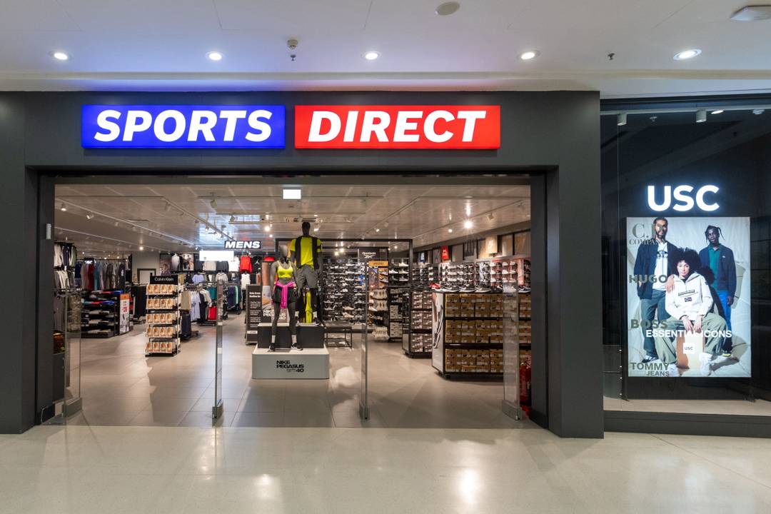 Braehead Centre; Sports Direct storefront.