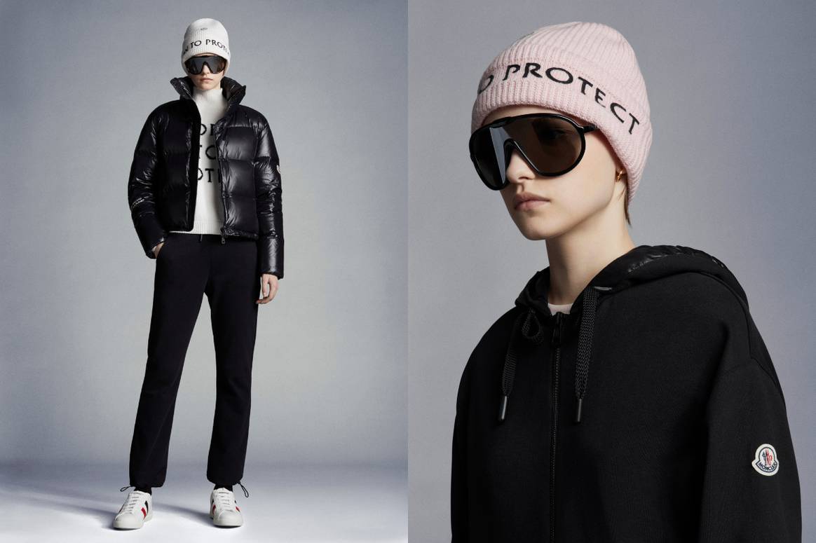 Image: Moncler; 'Born to Protect'
collection