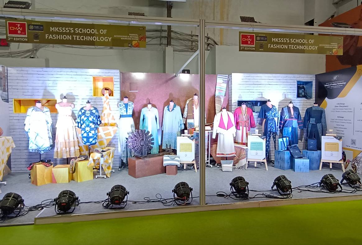 A display by MKSSS School of Fashion Technology. Image: FashionUnited