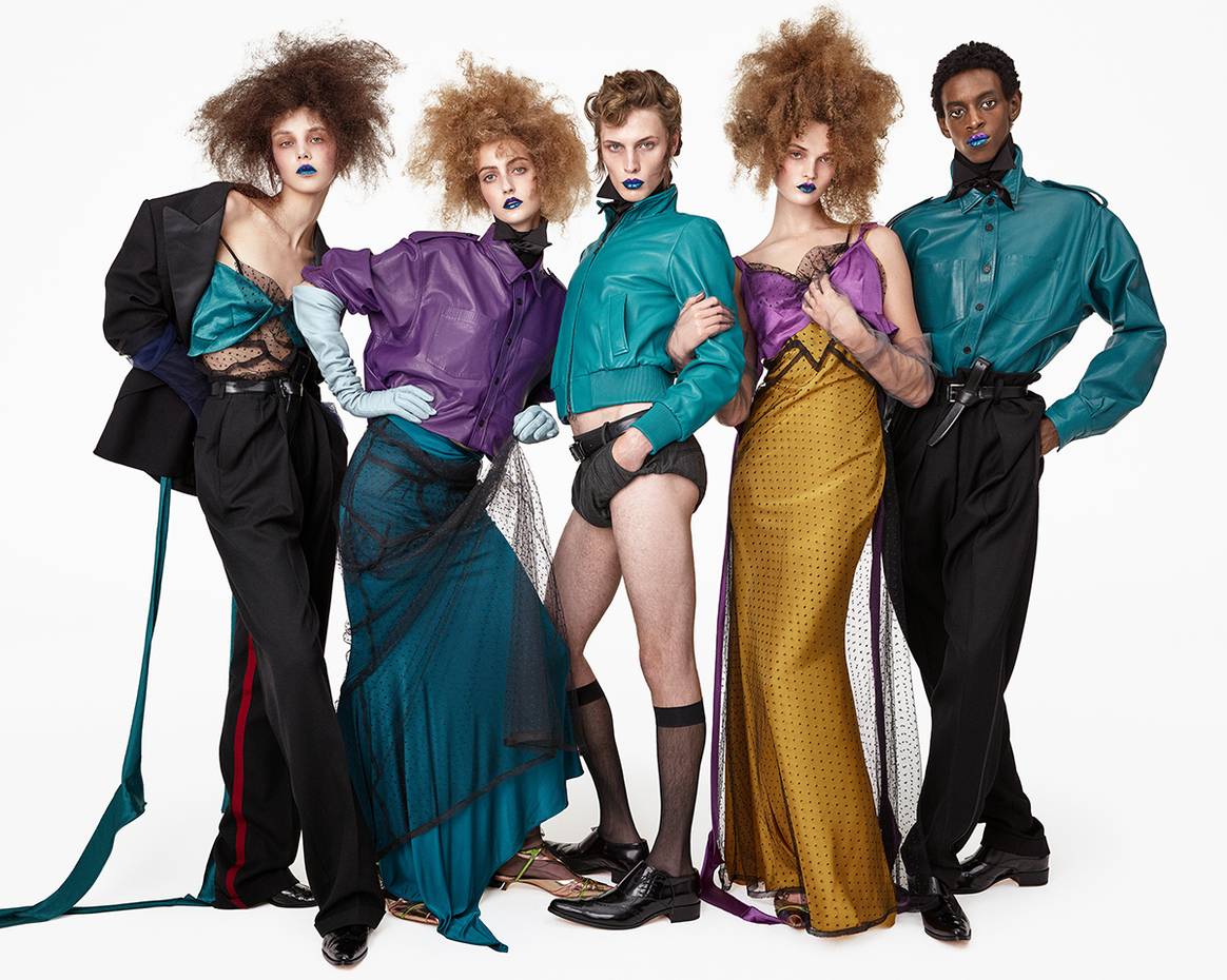 Image de campagne de la collection Re{form} Zara Vol. 1, diseñada por John Galliano para Zara.
