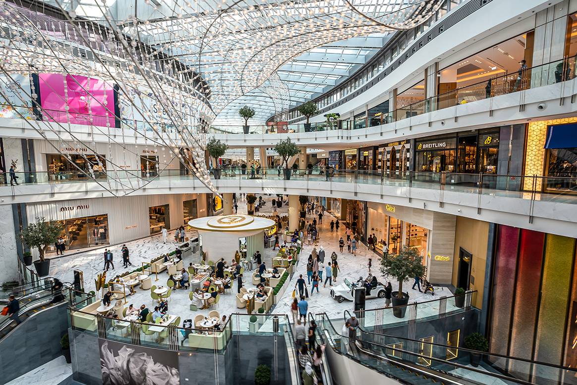 Centro comercial The Dubai Mall de Dubái (Emiratos Árabes Unidos).