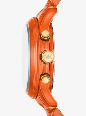 MK Limited-Edition Runway Orange-Tone Watch | Michael Kors