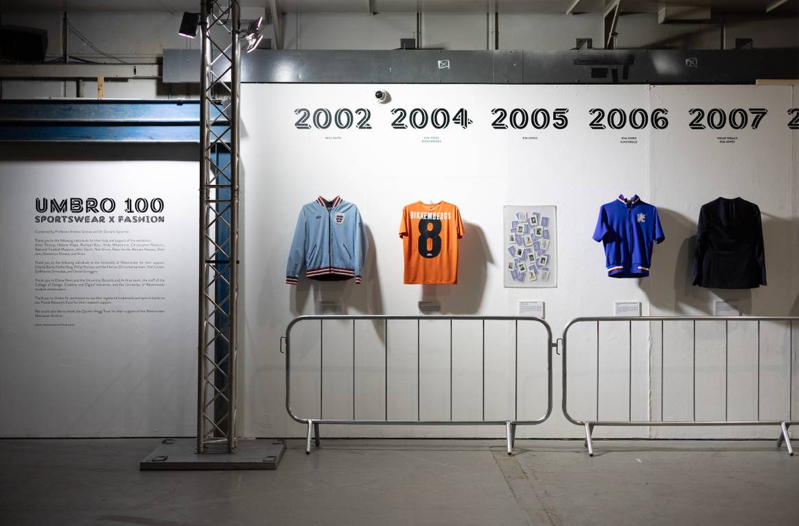 Umbro 100: Sportswear x Fashion exhibition