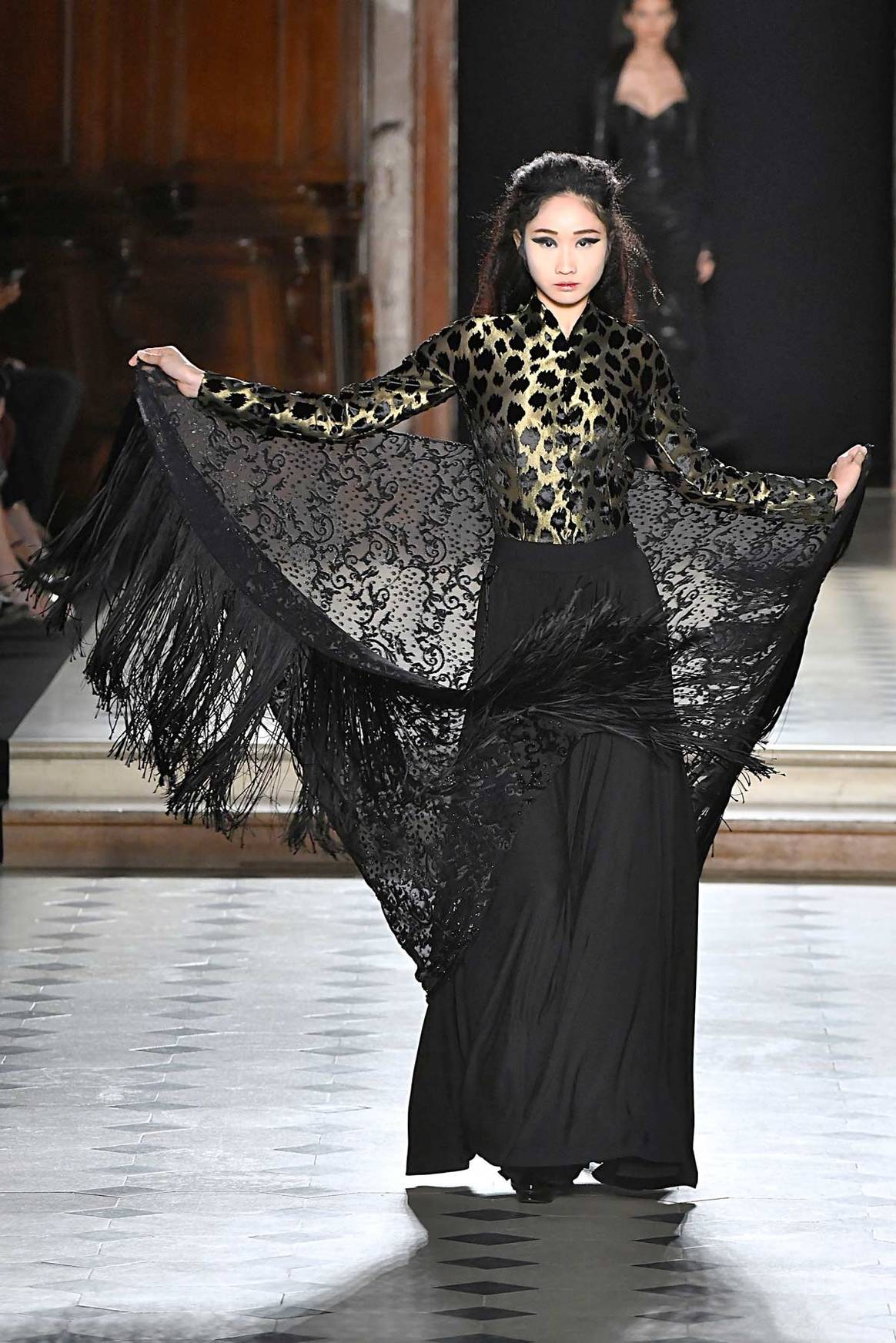 Fournie worships witches, 'the original feminists' in a gothic couture show
