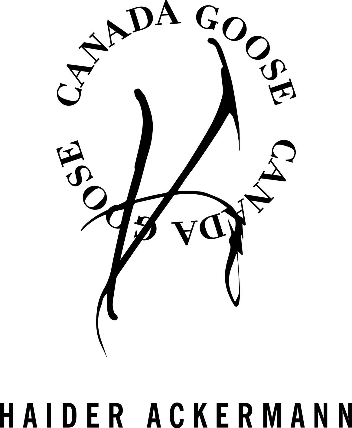 Canada Goose - Haider Ackermann logo