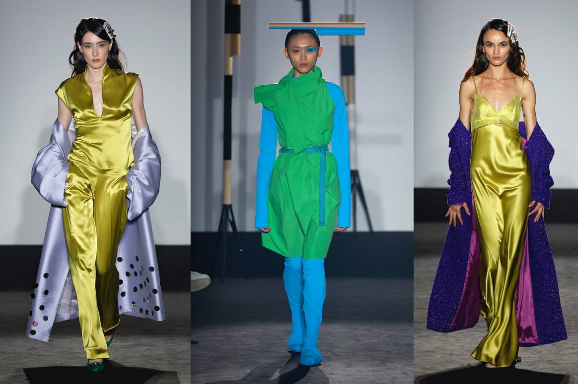 Imágenes de Menchen Tomas/Txell Miras/Menchen Tomas en 080 Barcelona Fashion, por cortesía de la organización