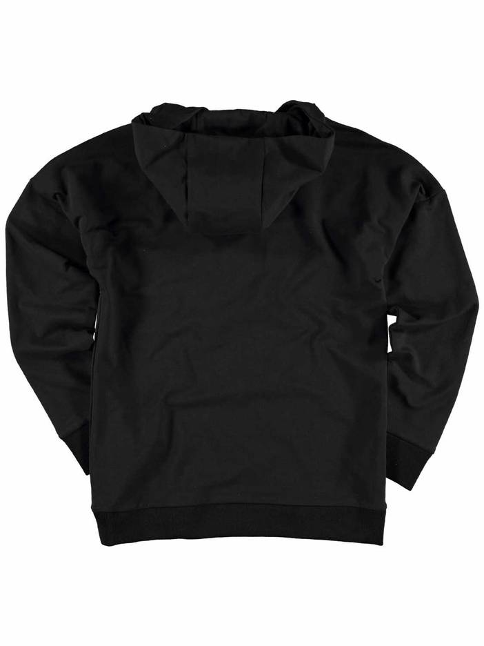 Jongens Trui - Maat 116 - Zwart - Katoen/polyester/elasthan | Bellaire