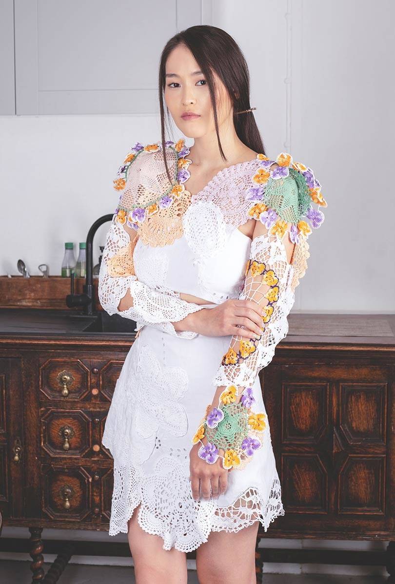 Kingston School of Art graduates create capsule collections from repurposed uniforms
