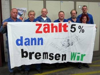Textil-Tarifrunde: IG Metall droht mit Streiks