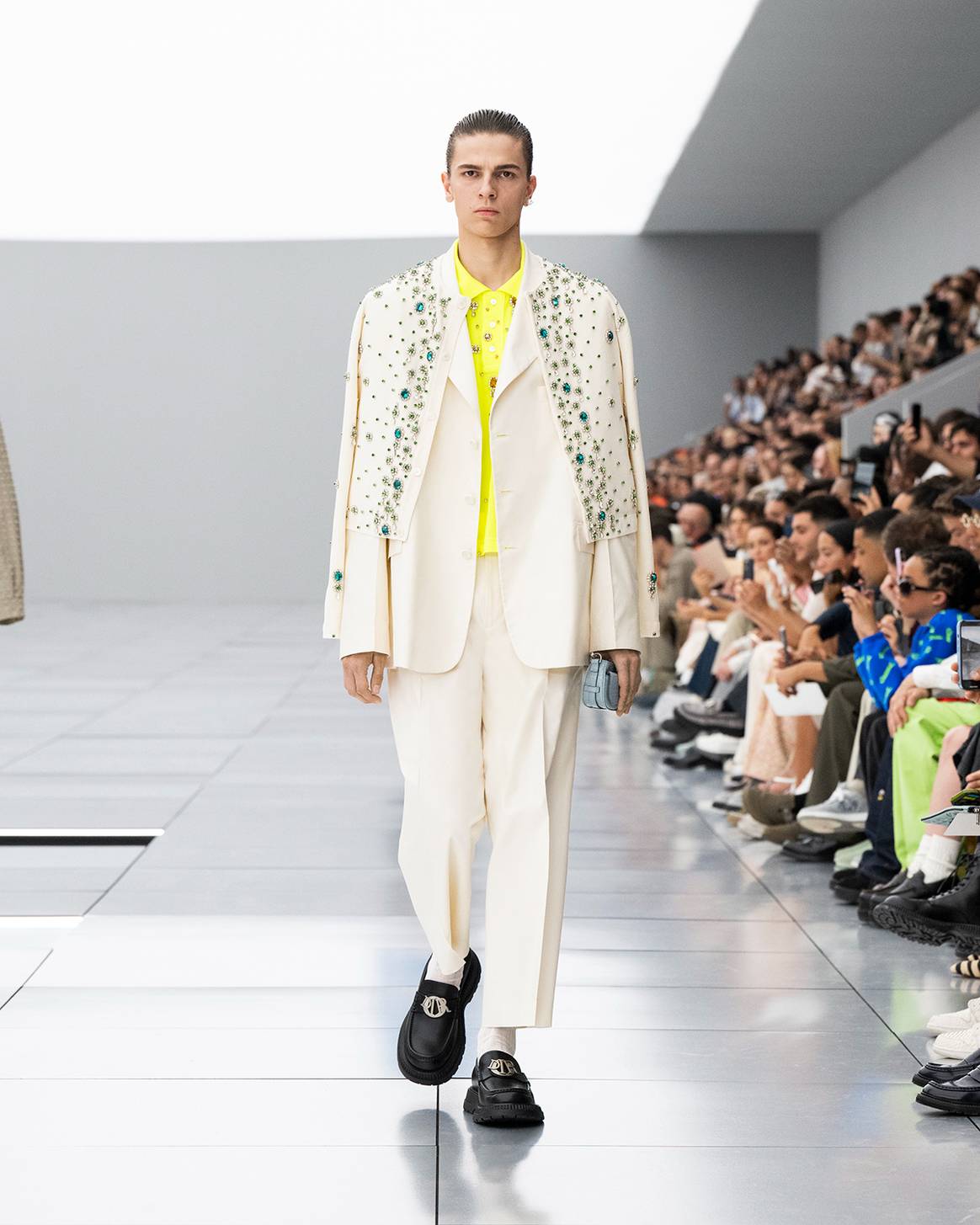 Créditos: Dior, desfile de presentación de la colección masculina para la temporada de Verano SS24. Fotografía de cortesía.