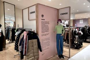 Pop-up Chenge X Galeries Lafayette : le vide-dressing des personnalités