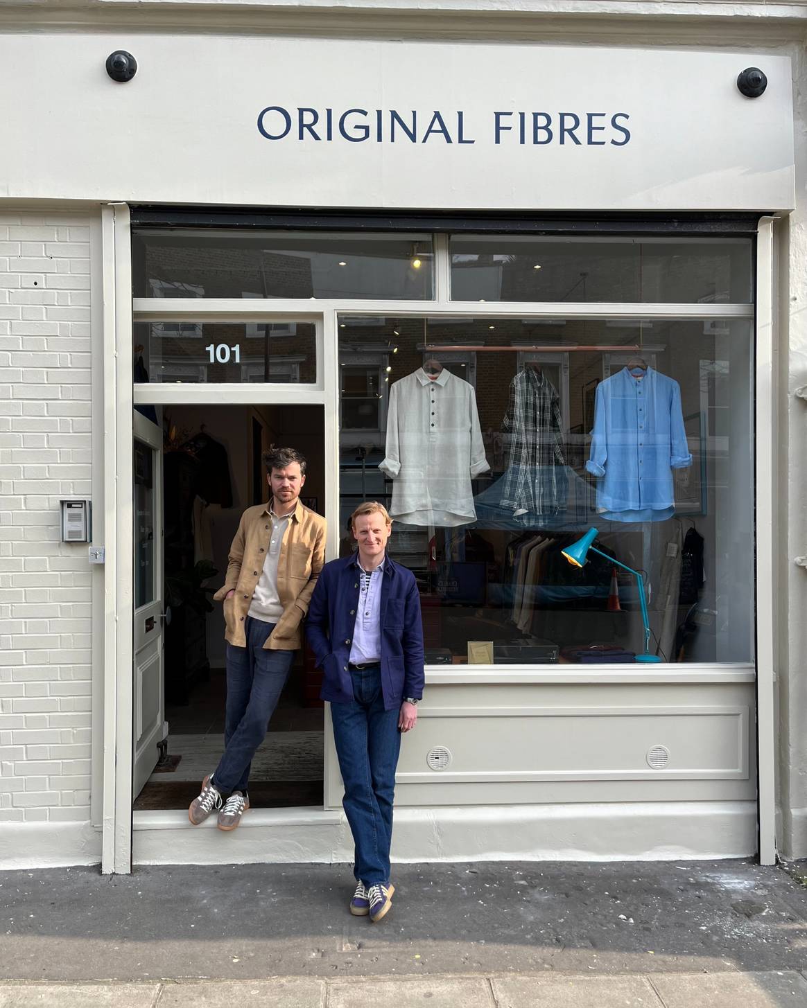 Original Fibres, founders Callum McCall and George Rutherford-Jones