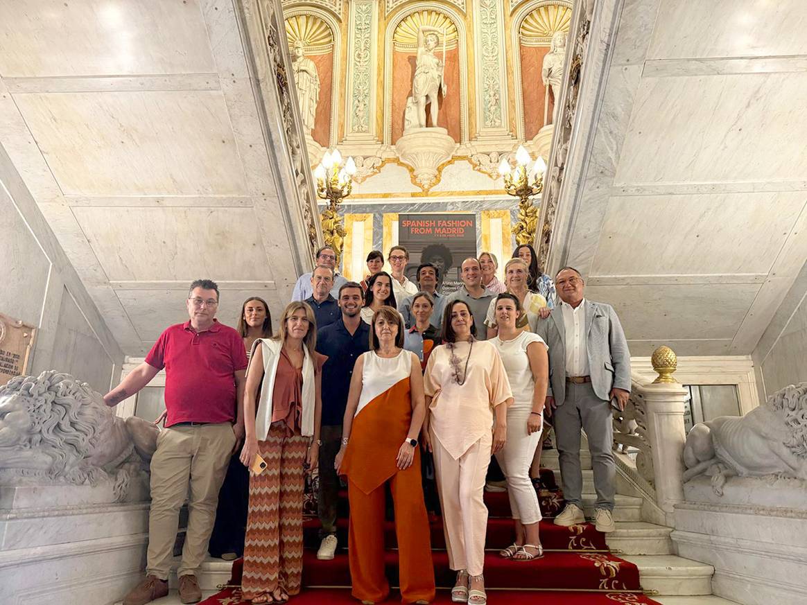 Representantes de las marcas españolas participantes en la primera edición de “Spanish Fashion from Madrid”.
