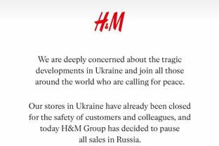 Inditex, Chanel, Kering, Prada chiudono i negozi in Russia