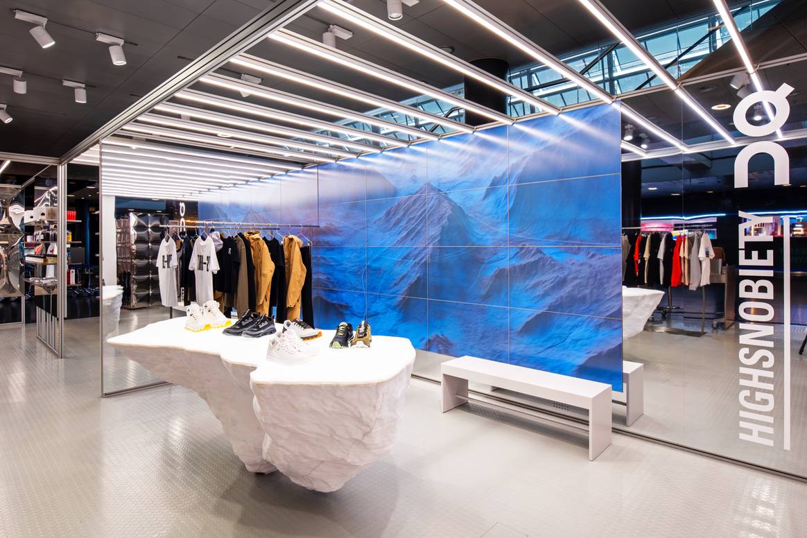 On Running Space in the Gatezero pop-up at
Zurich Airport | Photo: Louise Melchior