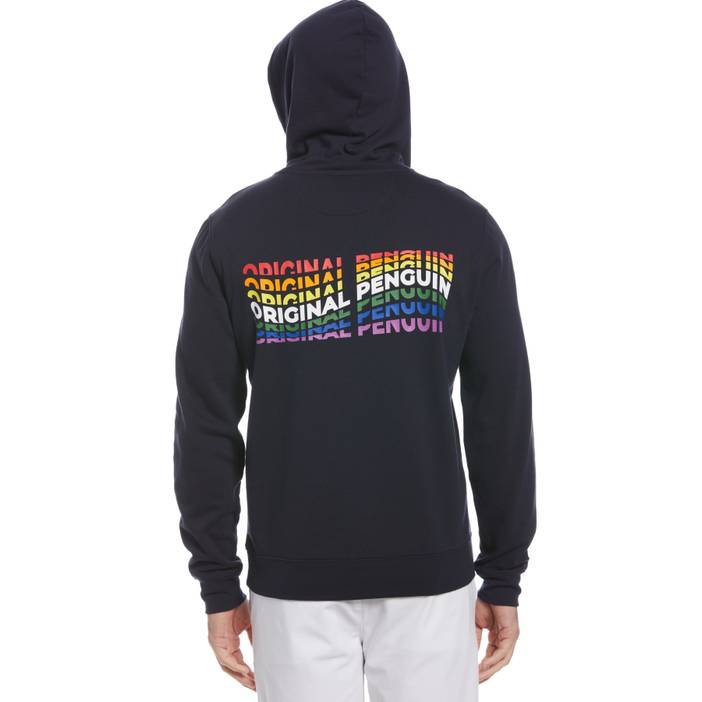 Men's Rainbow Pete Pride Hoodie | Original Penguin
