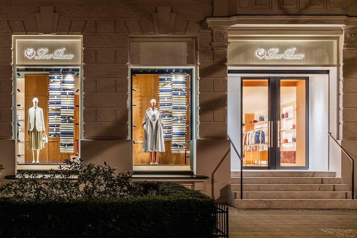 Tienda insignia de Loro Piana en Berlín.