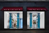 Gucci enthüllt neues Schaufensterkonzept