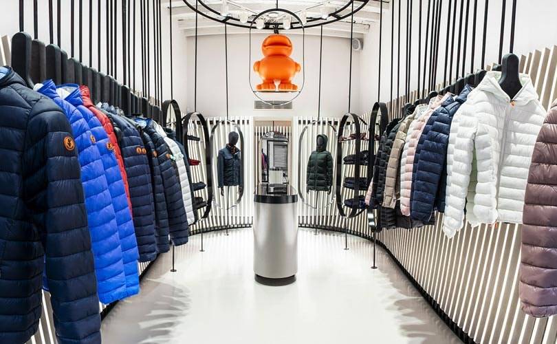 The Milan store on Via Solferino. Image: Save the Duck