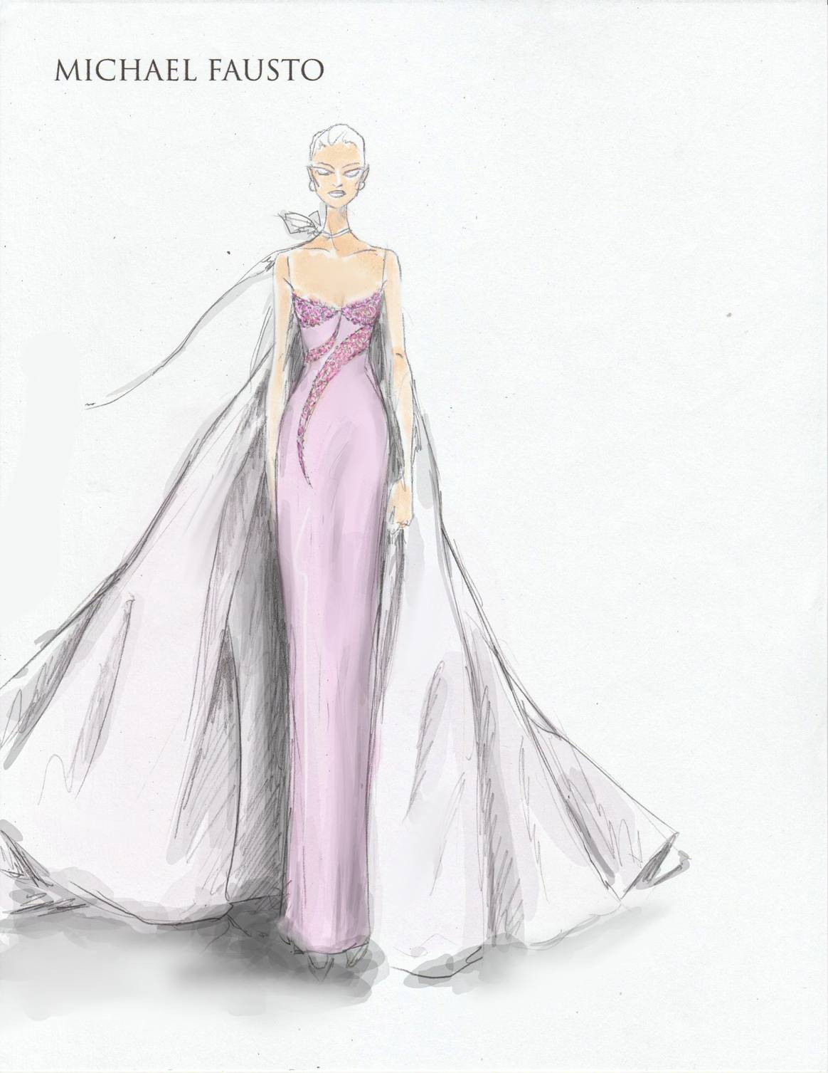 Michael Fausto sketch for SS25