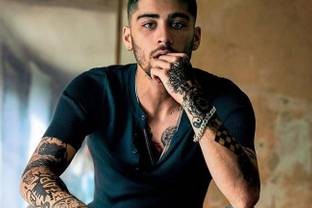 Zayn Malik collaborating with Giuseppe Zanotti