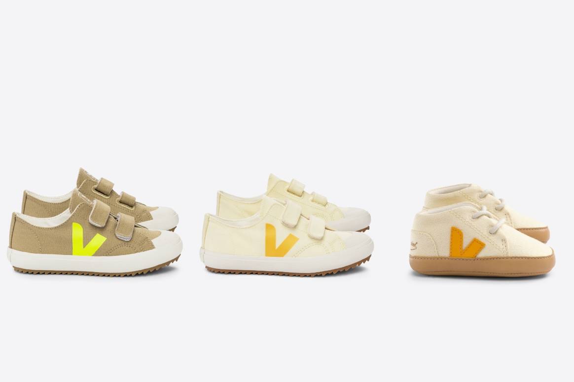 Image: VEJA x Bonpoint, courtesy of the brand