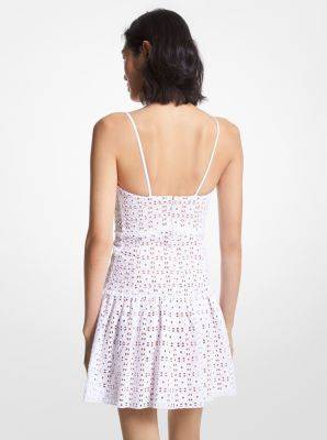MK Eyelet Cotton Dress | Michael Kors