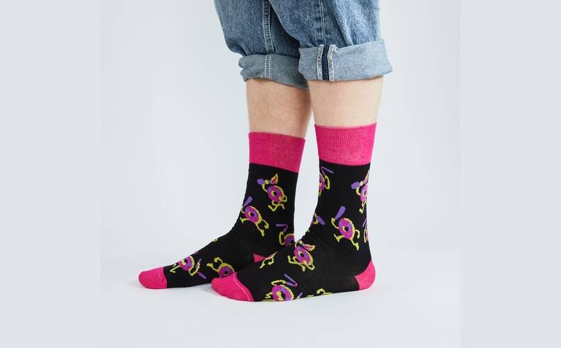 Бренд St.Friday Socks презентовал новую коллекцию дизайнерских мужских носков
