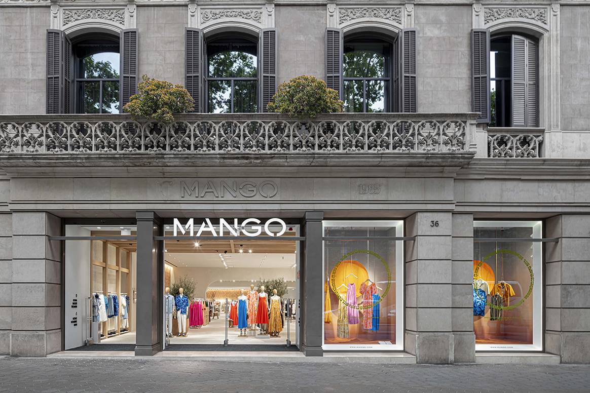 Photo Credits: Flagship de Mango en el número 36 del Paseo de Gracia de Barcelona. Cortesía de Mango.