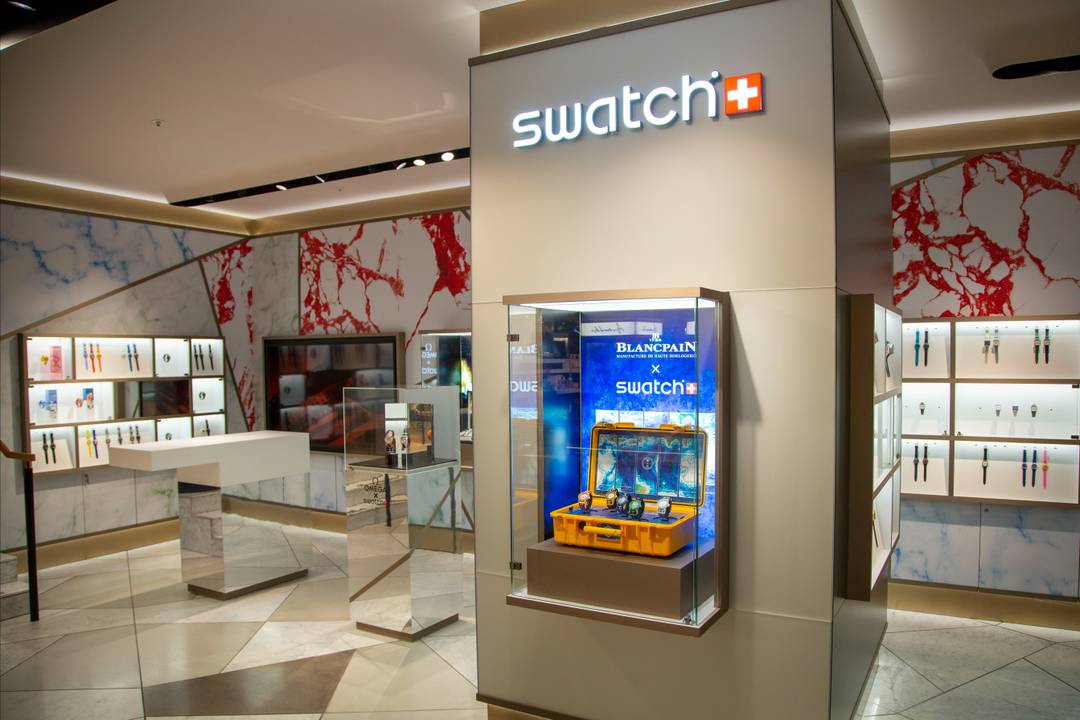 Swatch Harvey Nichols Knightsbridge concessie.